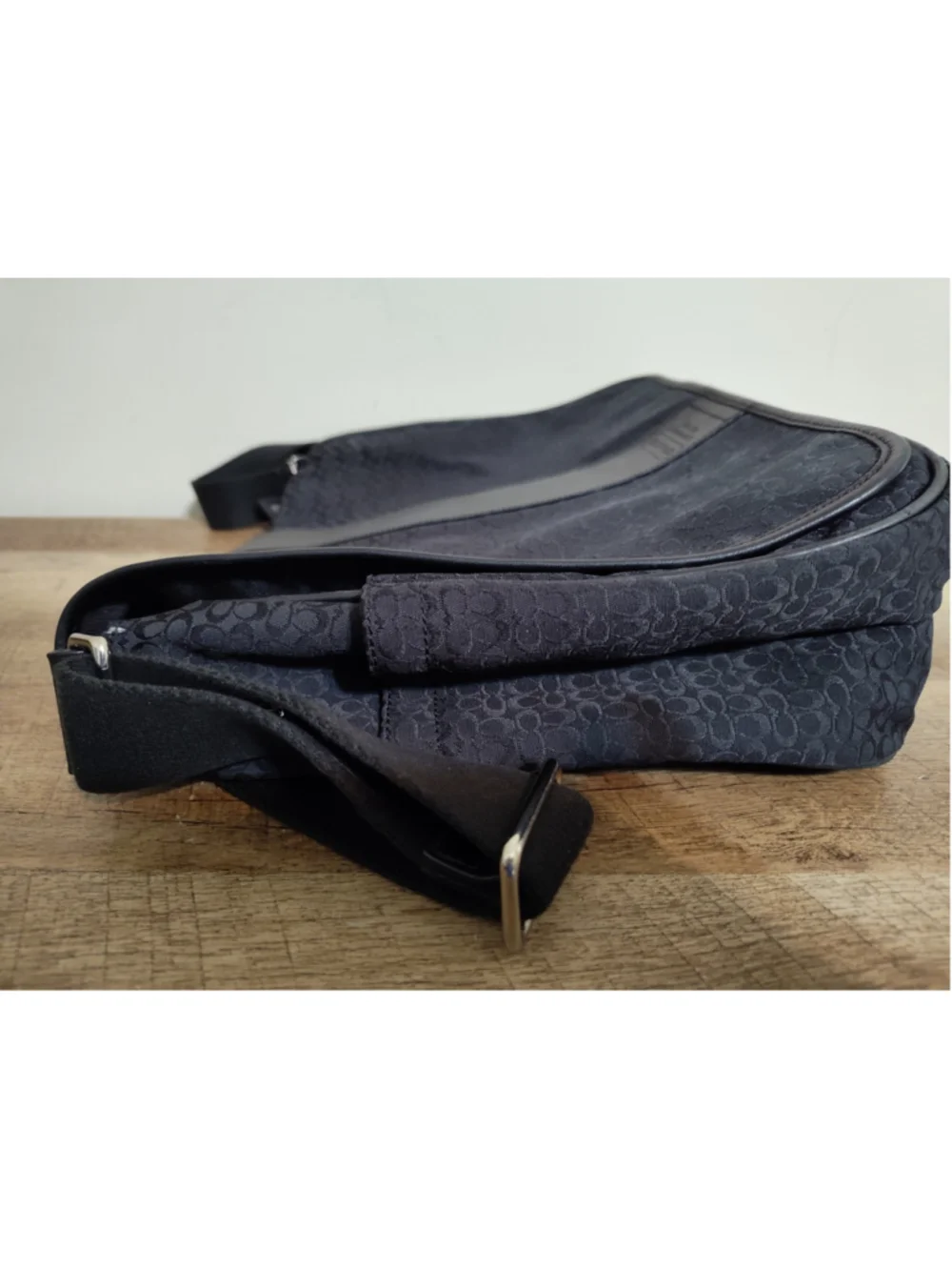 Unisex Coach Messenger Bag One Size Black